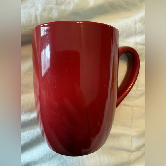 Hand painted mug with Intricate Gold, White and Green Design - Picture 3 of 3